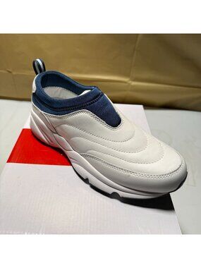 Propet Men's Stability Sneakers White/Navy Size 8 NEW